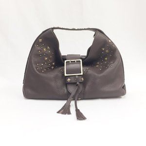 Vintage Karen Millen Studded Hobo Slouch Handbag